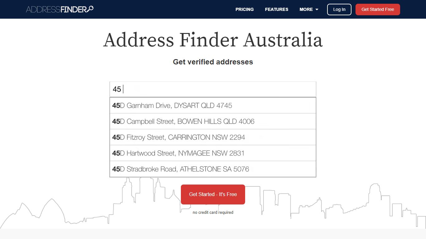 Address finder Australia. Validate addresses | AddressFinder Australia